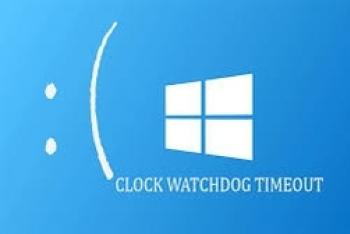 Clock watchdog timeout windows 8